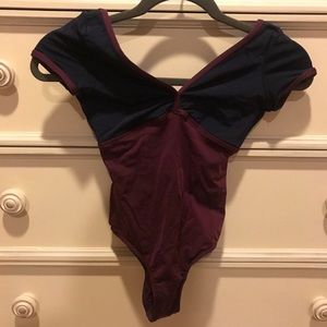 Mariia Cap Sleeve Leotard